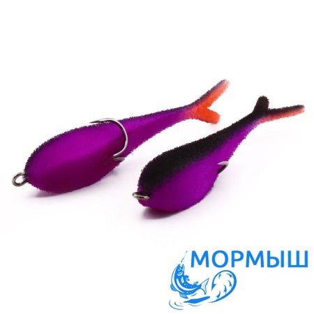 Поролоновые рыбки Мормыш Слаг с открытым двойником 16cm 21 2шт