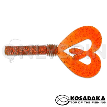 Мягкие приманки Kosadaka TwinVibra 70 OD 6шт