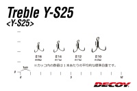 Крючки тройные Decoy Y-S25 #10 8шт