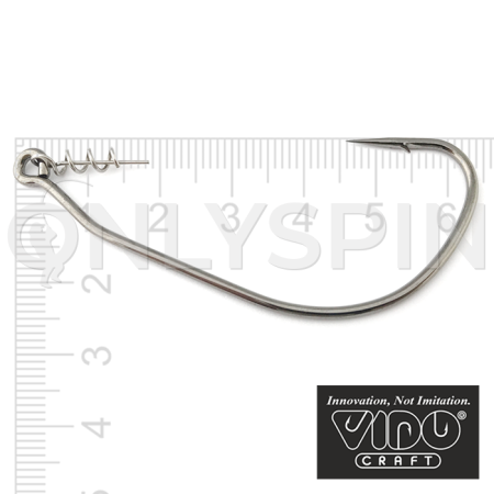 Крючки офсетные VD-106 Swim Bait Hook 6/0 3шт