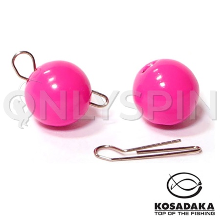 Вольфрамовые чебурашки Kosadaka 2gr Pink 2шт