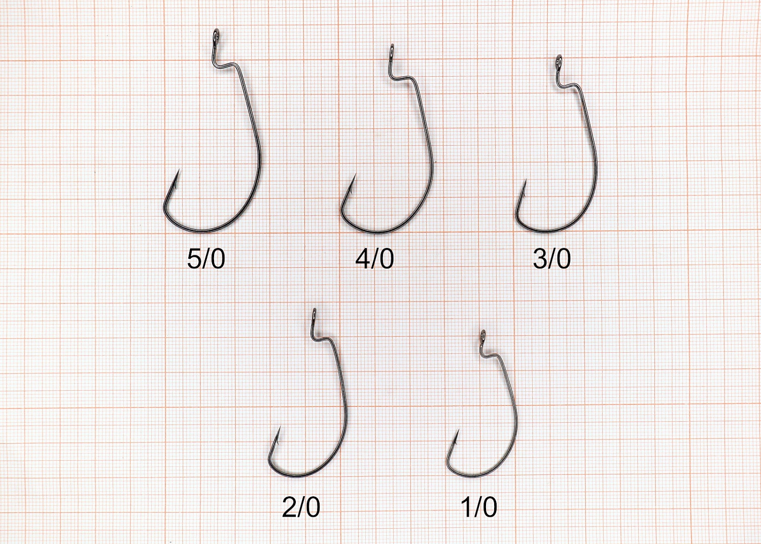 Крючки офсетные Сезон Рыбалки 3315 Wide Range Worm 2/0 4шт