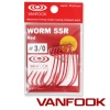 Крючки офсетные Vanfook Worm-55R #3/0 7шт