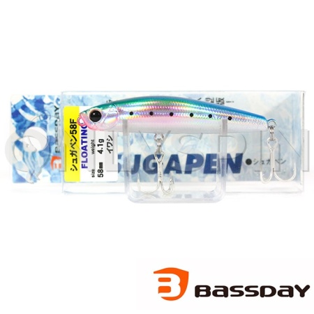 Воблер BassDay Sugar Pen 58F h-16