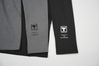 Футболка Jackall LT-B001 UV Stretch Long T-Shirt Black XXL