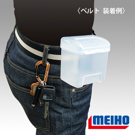 Боковой карман контейнер для приманок Meiho Parts Case BM-100