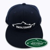 Бейсболка Troutshop Flat Cap Navy/White