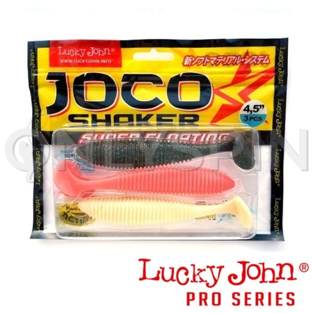 Мягкие приманки Lucky John Joco Shaker 4.5 MIX1 3шт