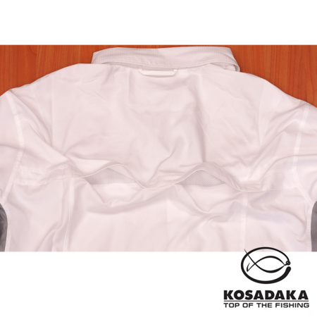 Рубашка Kosadaka Ice Silk Sunblock белая M