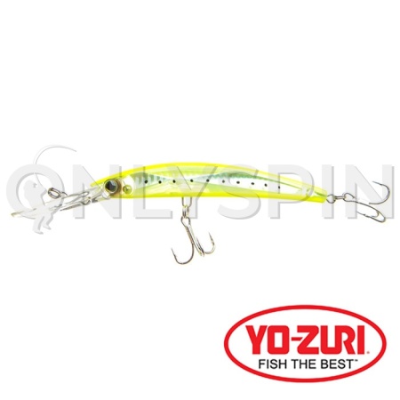 Воблер Yo-Zuri Crystal 3D Minnow Deep Diver 150F GHCS