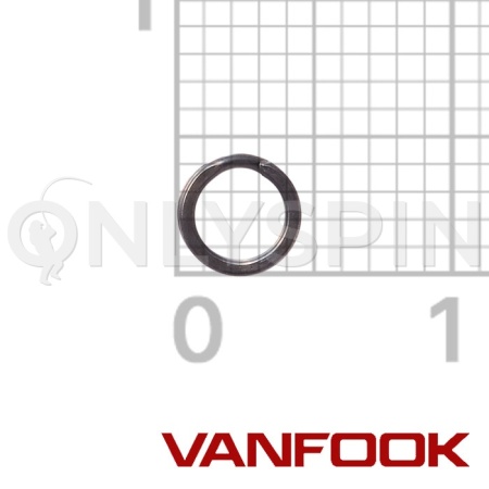 Заводные кольца Vanfook VSR-B #1 9kg 110шт