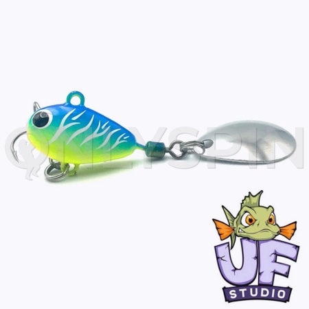 Тейл-спиннер UF Studio Hurricane 10gr Ice Tiger