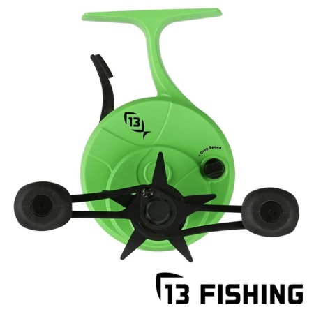 Зимняя катушка 13 Fishing Black Betty FreeFall Ghost green LH