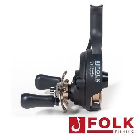 Зимняя катушка Folk Fishing Neo Gold DS