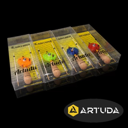 Зимняя удочка Artuda Классика L желтая