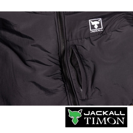 Куртка флисовая Jackall Timon Fleece Hoodie Jacket Black L