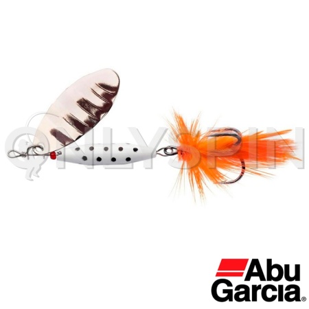 Блесна вертушка Abu Garcia Reflex White 18gr Silver