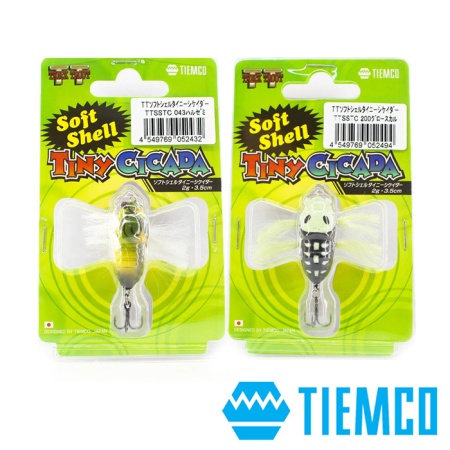Воблер Tiemco TT Soft Shell Tiny Cicada 062 Воблер Tiemco TT Soft Shell Tiny Cicada 062