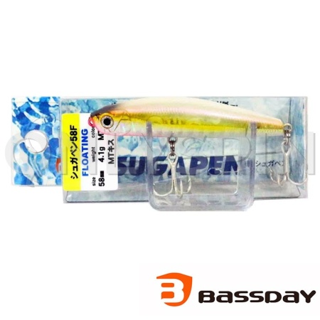 Воблер BassDay Sugar Pen 58F mt-76