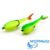 Поролоновые рыбки Мормыш Слаг с открытым двойником 16cm 10 2шт