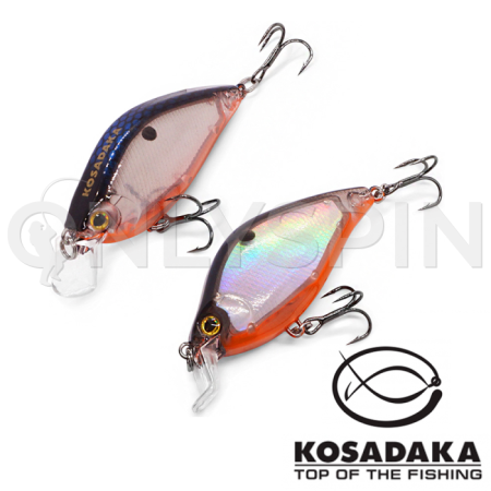 Воблер Kosadaka 3D Flat Crank 55F BTS