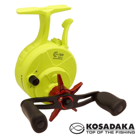 Зимняя катушка Kosadaka Sierra Chartreuse графитовая шпуля под правую руку