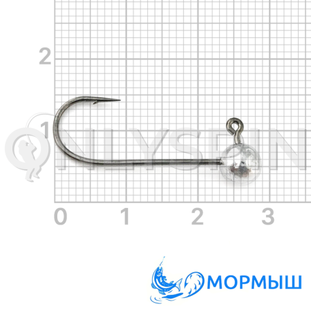 Джиг-головки Мормыш Шар #4 UltraLight 1.8gr 10шт