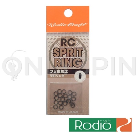 Заводные кольца Rodio Craft Split Ring #0 17.6lb 20шт