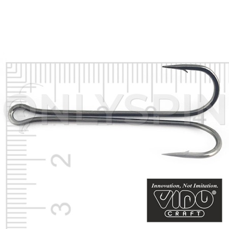 Крючки двойные Vido Craft VD-084 BN Double Long 1 Plus 2 25шт