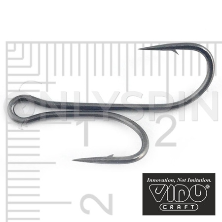 Крючки двойные Vido Craft VD-083 BN Double Ryder 1/0 25шт