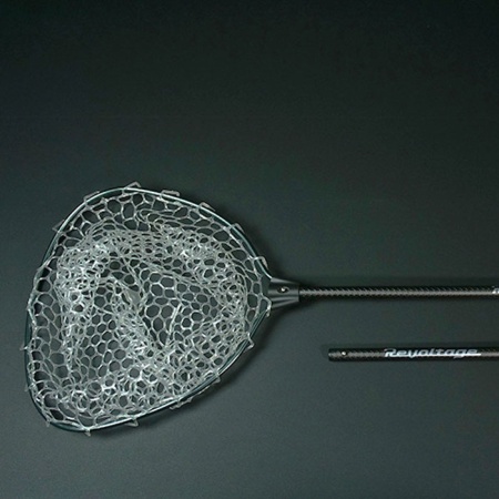 Подсак Jackall Timon Revoltage Rubber Landing Net 80cm clear