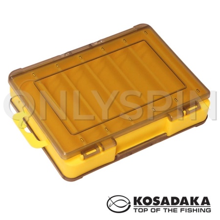 Коробка Kosadaka TB-S31E-Y двусторонняя 14х10.5х3cm