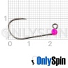 Форелевые джиг-головки OnlySpin Decoy AH-12 безбородые #4 0.7gr розовый 3шт