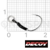 Крючки одинарные Decoy DJ-74 Super Light Assist Single #6 3шт