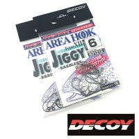 Крючки для джиг-головок Decoy AH 12 Jiggy Barbless #6 10шт