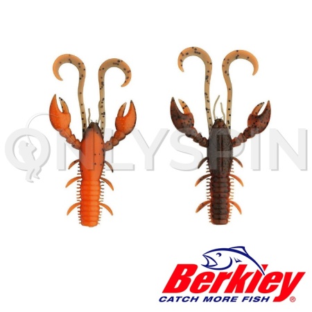 Мягкие приманки Berkley Hollow Craw 100 Brown Orange Uv 6шт