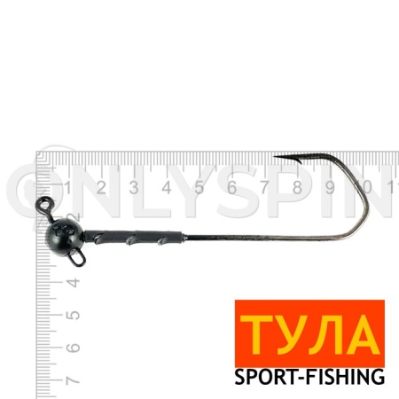 Джиг-головки с дополнительной петлей и термоусадкой Тула 12/0 24gr 2шт