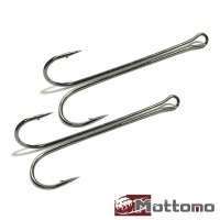 Крючки двойные Mottomo ZX03-XL #1/0 10шт