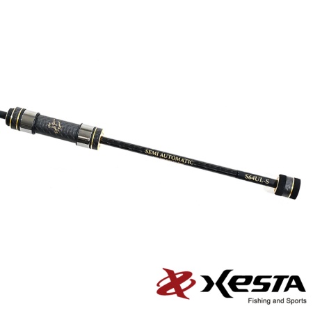 Спиннинг Xesta Black Star Extra Tuned 1.93m 0.1-4gr S64UL-S Semi Automatic Спиннинг Xesta Black Star Extra Tuned 1.93m 0.1-4gr S64UL-S Semi Automatic