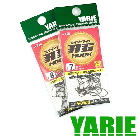 Крючки одинарные Yarie AG Hook 728 #12 16шт