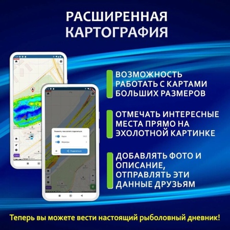 Эхолот Практик 8 Маяк GPS