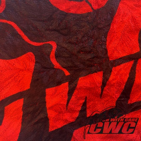 Полотенце CWC Compressed C&R Towel махровое красное 30х60cm