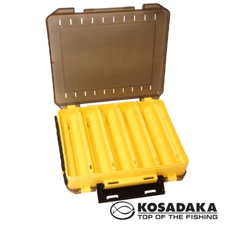 Коробка Kosadaka TB-S31C-GRN двусторонняя 20х17.5х5cm