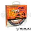 Шнур Kosadaka Super Line PE X4 150m Multicolor 0.40mm 28.1kg