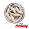 Мягкие приманки Berkley Power Sparkle Honey Worm 25 White Scales