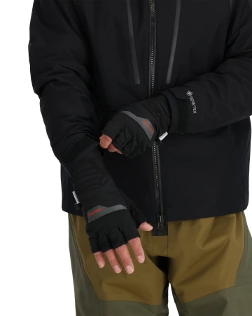 Перчатки Simms Windstopper Half-Finger Glove p.XL (Black)