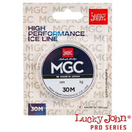 Леска Lucky John MGC 30m 0.08mm 0.88kg