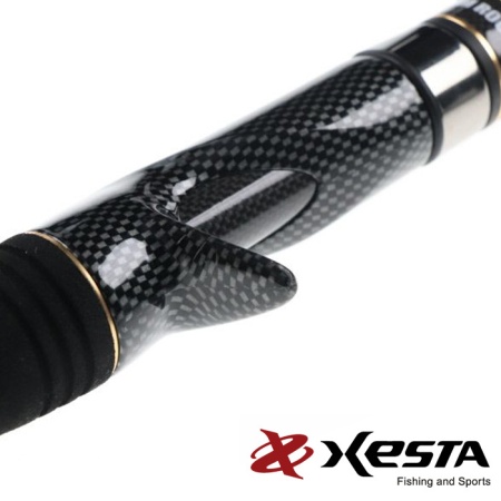 Спиннинг кастинговый Xesta Black Star Hard Casting 2.19m 5-35gr B72MHX Rockin Bait Hunter