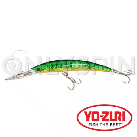 Воблер Yo-Zuri Crystal 3D Minnow Deep Diver Jointed 130F HT