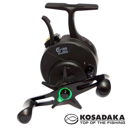 Зимняя катушка Kosadaka Sierra графитовая шпуля под левую руку